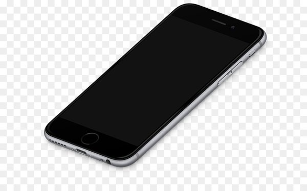 Смартфон на белом фоне