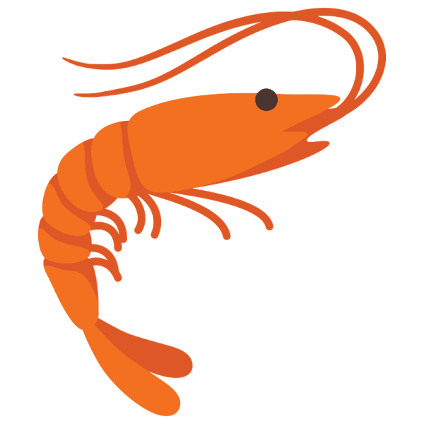 Креветка ЭМОДЖИ