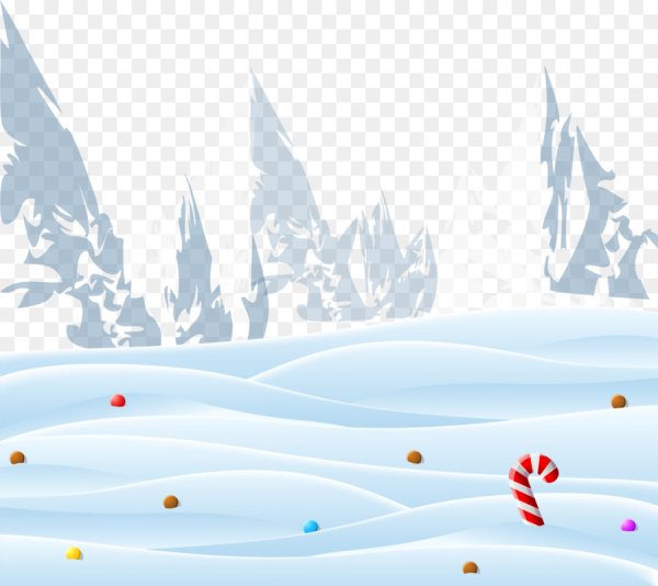 Снежные сугробы вектор