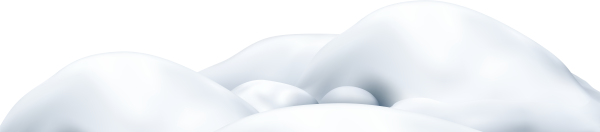 Сугроб на белом фоне