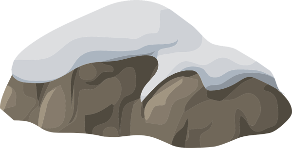 Сугроб мультяшный