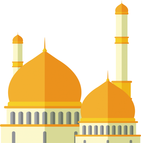 Мусульманская мечеть вектор