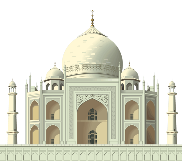 Индия Тадж Махал вектор