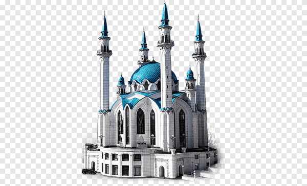 Мечеть кул-Шариф в Казани в векторе
