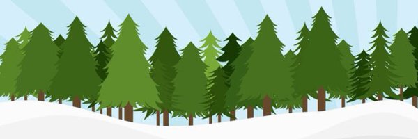 Елки лес вектор