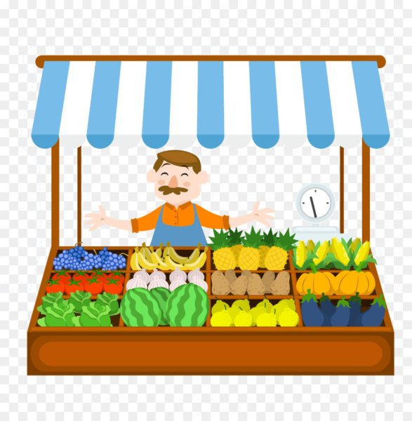 Рынок мультяшный