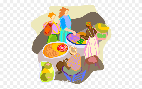 Рынок базар вектор