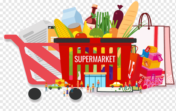 Нарисовать супермаркет