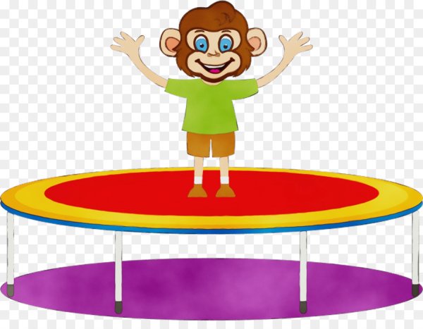 Батут мультяшный