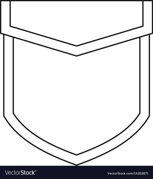 Карман трафарет