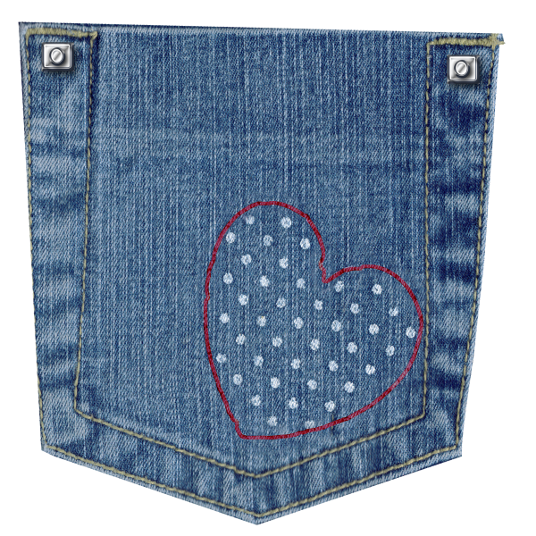 Карман джинсовый