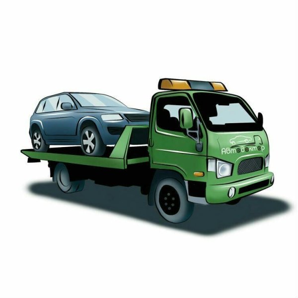 Эвакуатор на прозрачном фоне