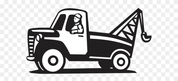 Эвакуатор нарисованный