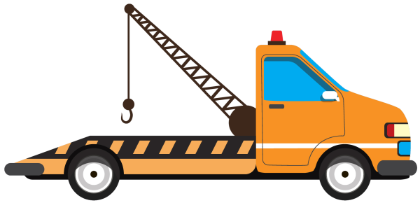Эвакуатор без фона