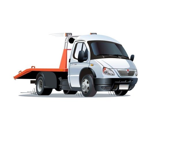 Эвакуатор на прозрачном фоне