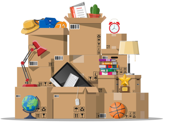 Переезд иллюстрация