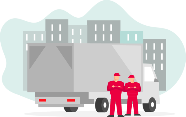 Переезд вектор