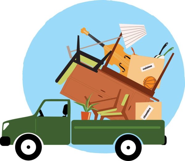 Переезд иллюстрация