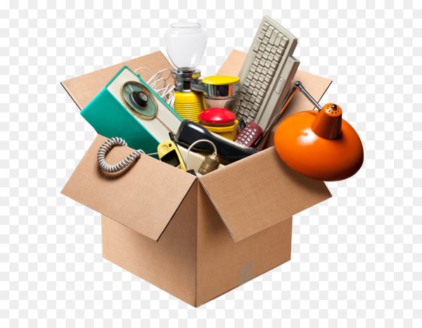 Коробки с вещами