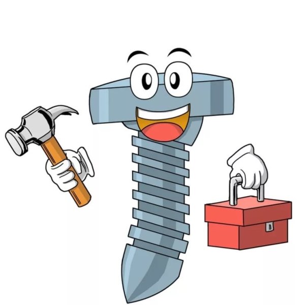 Шуруп рисованный