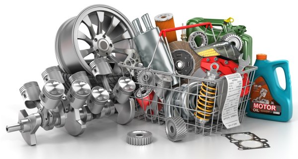 Автозапчасти без фона