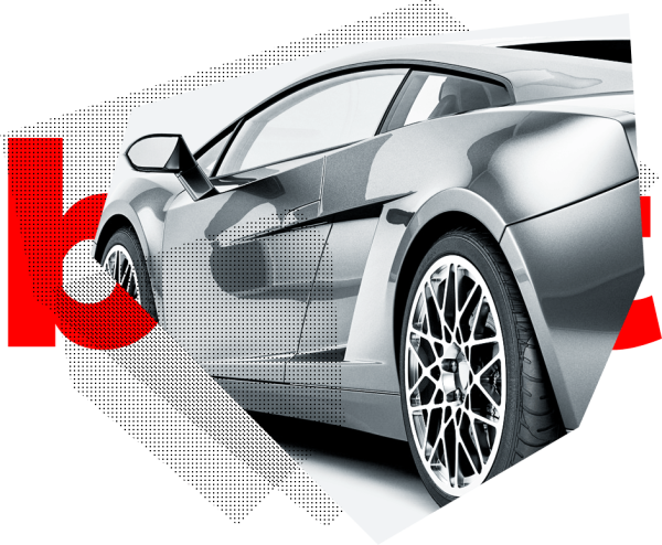 Автомобиль для визитки