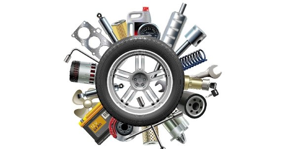 Автозапчасти без фона