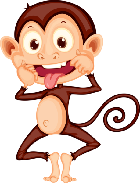 Мультяшные мартышки