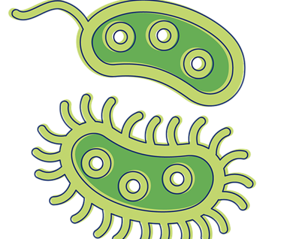 Микробы мультяшные