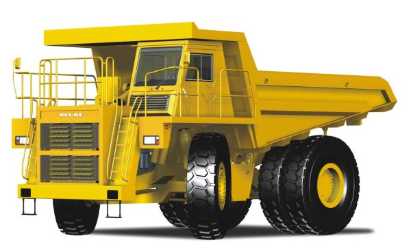 Самосвал БЕЛАЗ 7555 В