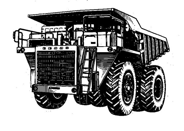 Самосвал БЕЛАЗ 7509