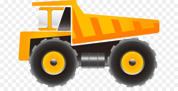 Карьерный самосвал пиктограмма