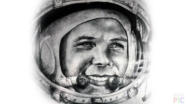 Гагарин портрет