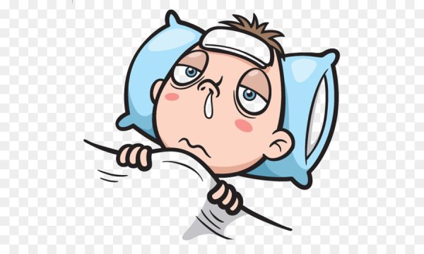 Больной человек мультяшная