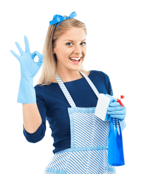 Клининг девушка