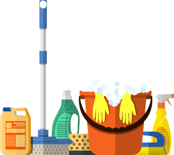 Инвентарь для уборки вектор