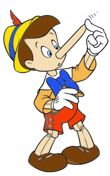 Длинный нос Пиноккио