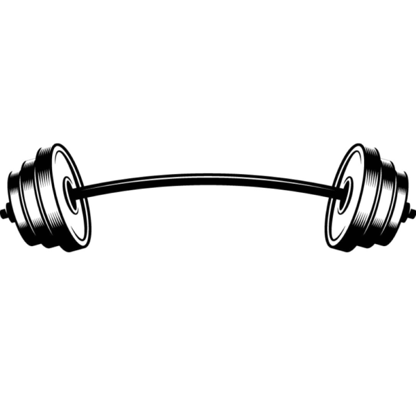 Штанга нарисованная