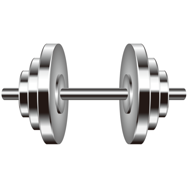 Стикер гантели