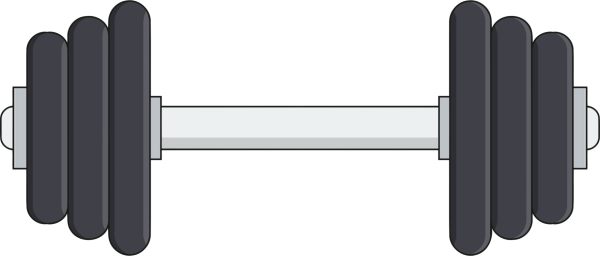 Скрещенные гантели