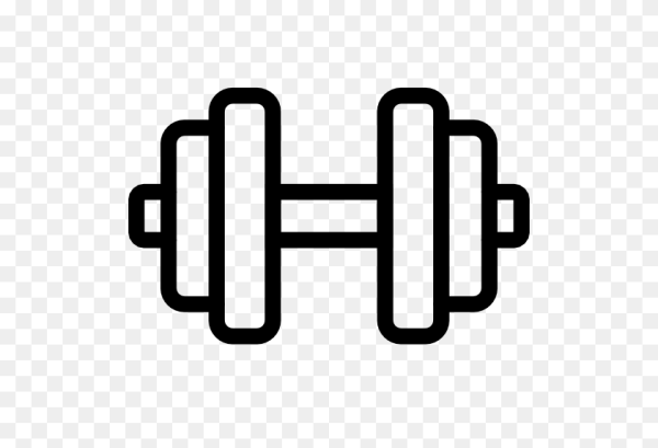 Гантели пиктограмма