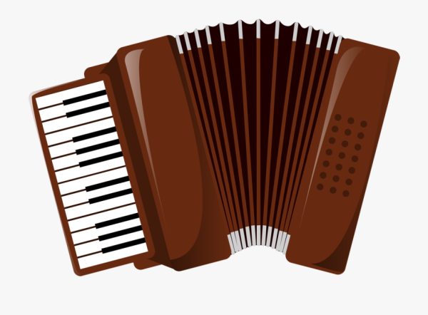 Аккордеон вектор