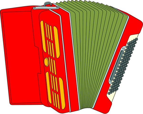 Гармошка мультяшная