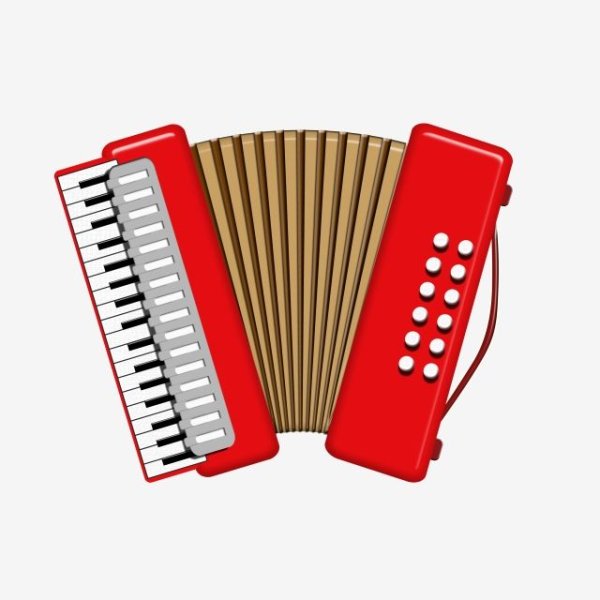 Гармошка мультяшная