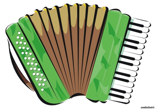 Гармошка мультяшная