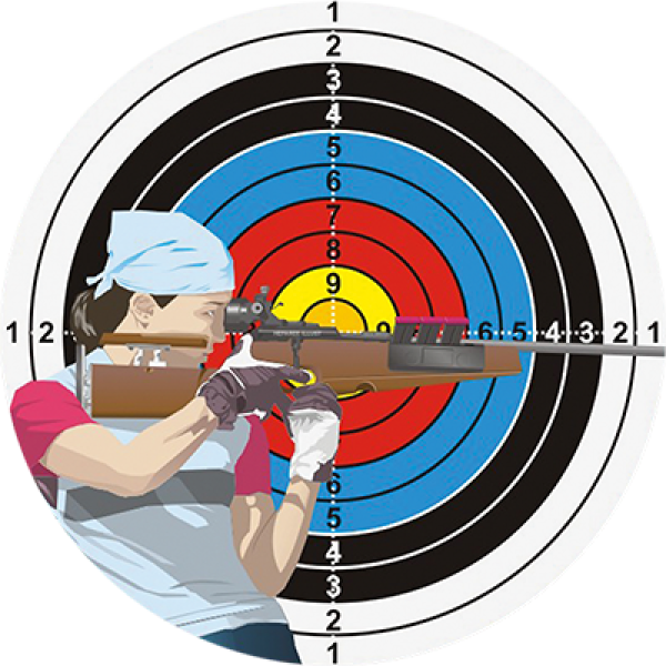 Стрельба из винтовки логотип