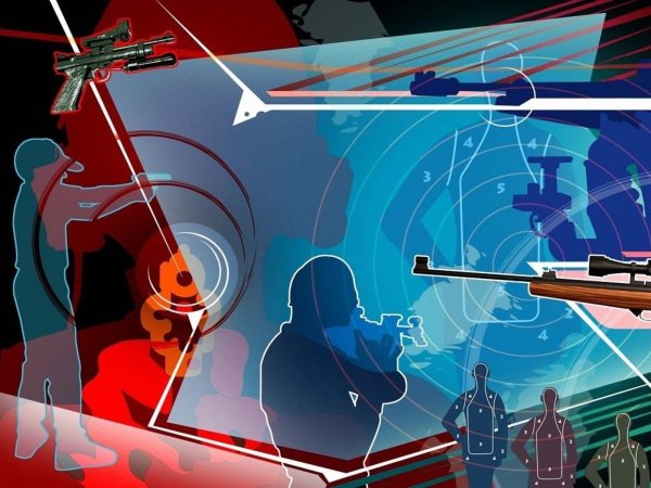 Стрельба из пневматической винтовки