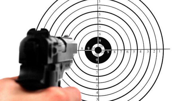 Мишень для пистолета