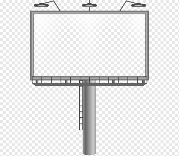 Рекламный щит без фона
