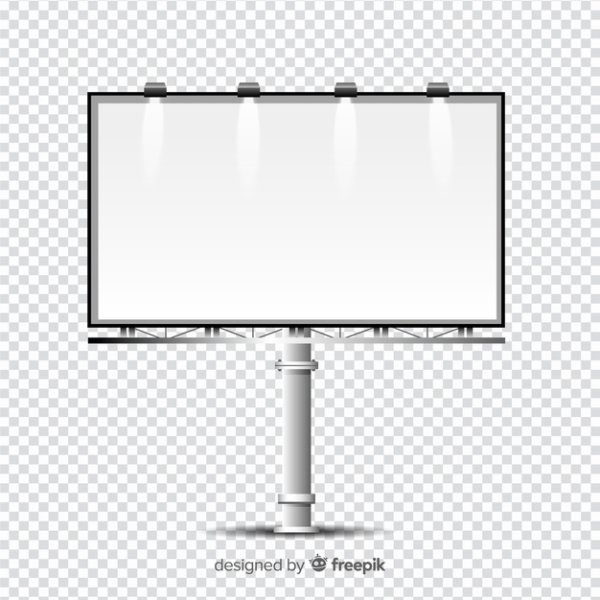 Рекламный щит вектор